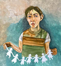 Paper daisy - ALAA (Gaza) - A3